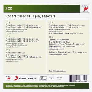 Mozart, W. A. - Robert Casadesus Plays Mozart (5CD Box) [ CD ]