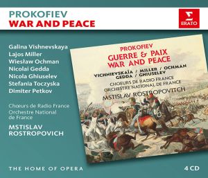 Mstislav Rostropovich, Orchestre National de Radio France - Prokofiev: War And Peace (4CD box)