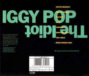 Iggy Pop - The Idiot [ CD ]