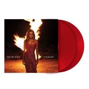 Celine Dion - Courage (Translucent Ruby Red Colored) (2 x Vinyl)