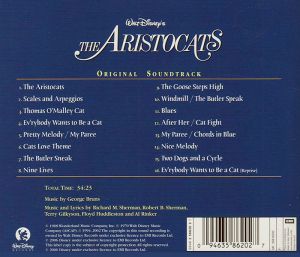 The Aristocats (Original Soundtrack) - Various [ CD ]