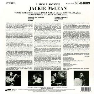 Jackie McLean - A Fickle Sonance (Vinyl) [ LP ]