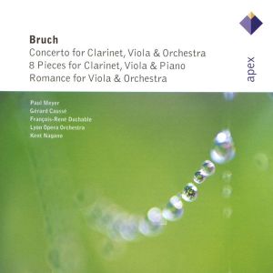 Gerard Causse, Paul Meyer, Francois-Rene Duchable - Bruch: Concerto For Clarinet And Viola [ CD ]