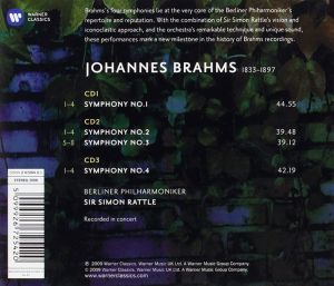 Simon Rattle - Brahms: The Symphonies (Berliner Philharmoniker) (3CD)