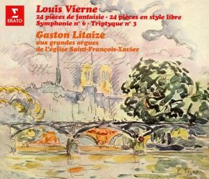 Gaston Litaize - Louis Vierne: 24 Pieces De Fantaisie, 24 Pieces Libres, Symphonie No.6 (4CD)