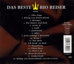 Rio Reiser - Konig Von Deutschland: Das Beste Von Rio Reiser [ CD ]