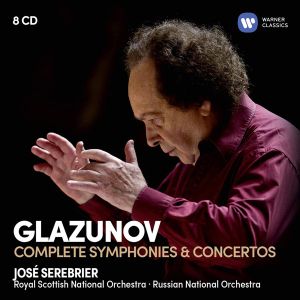 Jose Serebrier, Royal Scottish National Orchestra, Russian National Orchestra - Alexander Glazunov: The Complete Symphonies & Concertos (8CD box)