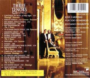 Domingo, Carreras, Pavarotti - The Three Tenors Christmas Live in Wien [ CD ]