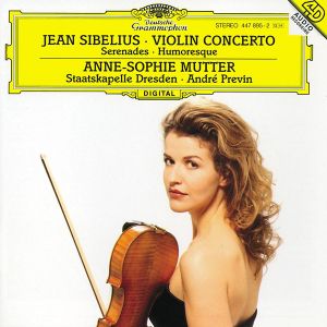 Anne-Sophie Mutter, Staatskapelle Dresden, Andre Previn - Sibelius: Violin Concerto [ CD ]