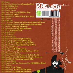 Raekwon - The Vatican: Vol.1 Mixtape [ CD ]