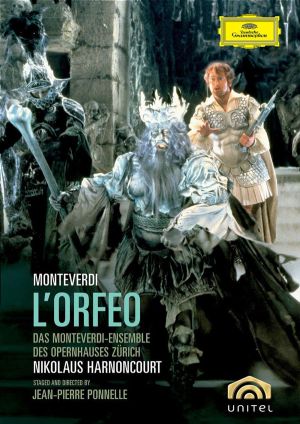 Monteverdi Ensemble der Oper Zurich, Nikolaus Harnoncourt - Monteverdi: L'Orfeo (DVD-Video)