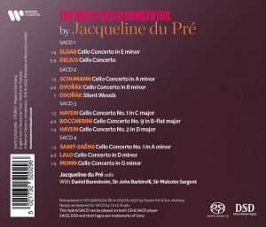 Jacqueline Du Pre - The Great Cello Concertos (Super Audio CD)