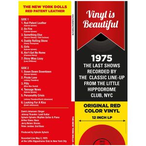 New York Dolls - Red Patent Leather (Limited, Red Coloured) (Vinyl)