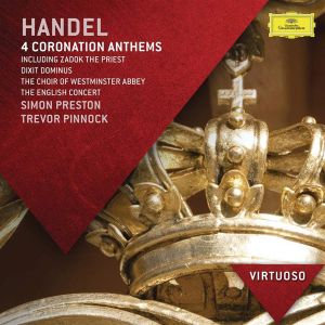 Simon Preston, Westminster Abbey Choir - Haendel: 4 Coronation Anthems Incl. "Zadok The Priest", Dixit Dominus [ CD ]