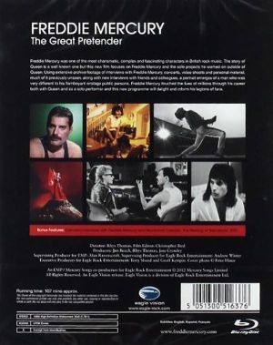 Freddie Mercury - The Great Pretender Documentary (Blu-Ray)