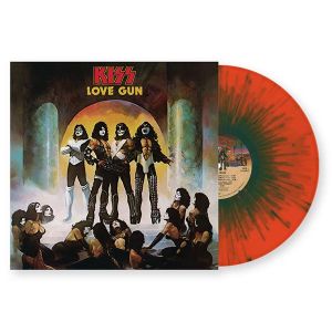 Kiss - Love Gun (Limited Edition, Tangerine / Aqua Splatter) (Vinyl)