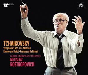 London Philharmonic Orchestra, Mstislav Rostropovich - Tchaikovsky: Symphonies 1-6, Manfred… (Super Audio CD)