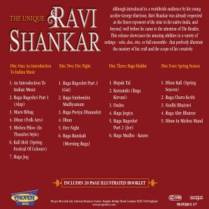 Ravi Shankar - The Unique Ravi Shankar (4CD)