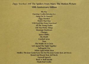David Bowie - Ziggy Stardust And The Spiders From Mars: The Motion Picture Soundtrack (Limited 50th Anniversary Blu ray & 2CD Edition)