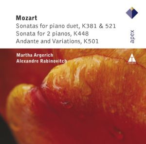 Mozart, W. A. - Piano Duets, Kv448, 501, 521, 381 [ CD ]