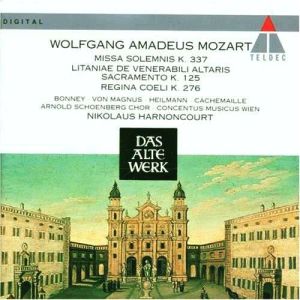 Mozart, W. A. - Sakralmusik K.337, K.276, K.125 [ CD ]