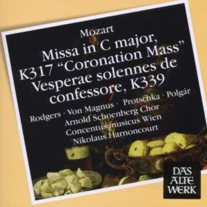 Nikolaus Harnoncourt, Concentus Musicus Wien - Mozart: Misa In C Major / Coronation Mass [ CD ]