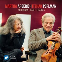 Martha Argerich & Itzhak Perlman - Perlman & Argerich play Schumann, Bach & Brahms  (CD)