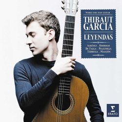 Thibaut Garcia - Leyendas - Works for Solo Guitar Albeniz, Rodrogo, De Falla, Piazzolla, Tarrega, Manjon (CD)