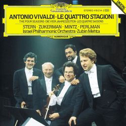 Isaac Stern, Pinchas Zukerman, Shlomo Mintz, Itzhak Perlman, Israel Philharmonic Orchestra, Zubin Mehta - Vivaldi: The Four Seasons (CD)