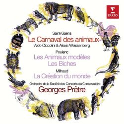 Aldo Ciccolini & Alexis Weissenberg - Saint-Saens, Poulenc, Milhaud: Le Carnaval Des Animaux, Le Animaux Modeles, La Creation Du Monde (CD)