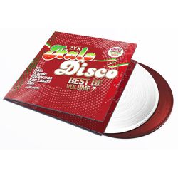 ZYX Italo Disco: Best Of Volume 7 - Various Artists (Limited Edition, White & Red Coloured) (2 x Vinyl)