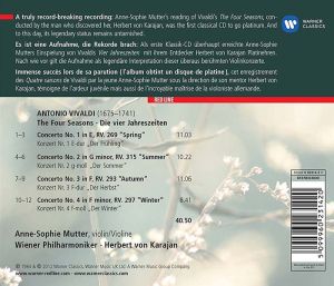 Anne Sophie Mutter - Vivaldi: The Four Seasons (CD)