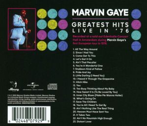 Marvin Gaye - Greatest Hits Live In '76 (CD)