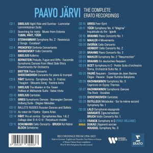 Paavo Jarvi - The Complete Erato Recordings (31CD box)