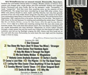 Kris Kristofferson - Live From Austin, Texas 1981 (CD with DVD)