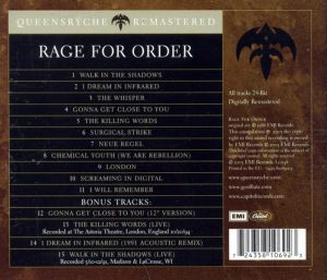 Queensryche - Rage For Order (Remastered) [ CD ]