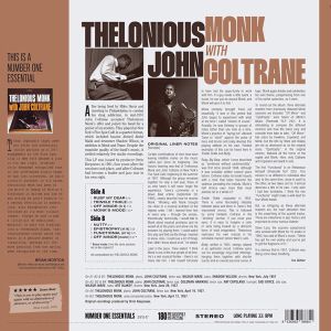 Thelonious Monk & John Coltrane - Thelonious Monk with John Coltrane (Vinyl)