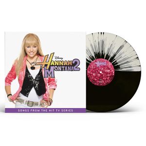 Hannah Montana, Miley Cyrus - Hannah Montana 2 (Black & White Splatter) (Vinyl)
