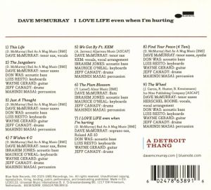 Dave McMurray - I Love Life Even When I'm Hurting (Digisleeve) (CD)
