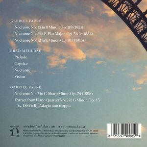Brad Mehldau - Apres Faure (Digisleeve) (CD)