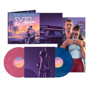 Grand Theft Auto VI: The Album - Various Artists (Limited Edition, Marble Pink & Blue) (2 x Vinyl)
